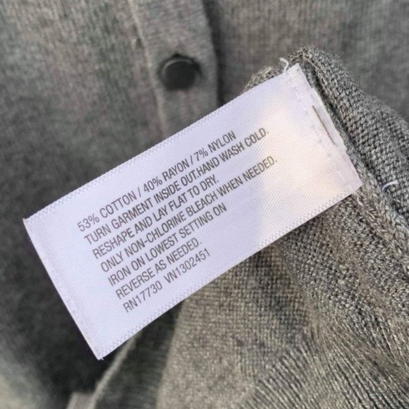 Merona button up sweater with rhinestones size Sm - Picture 4 of 4